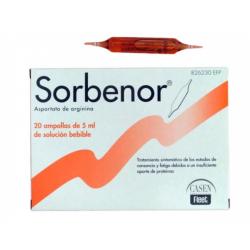 SORBENOR 1g  ORAL (20 ampollas bebibles 5ml)