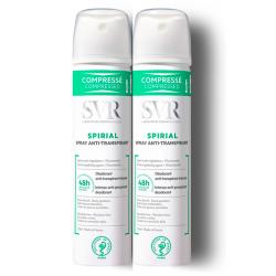 SPIRIAL Spray Desodorante antitranspirante (2x75ml)
