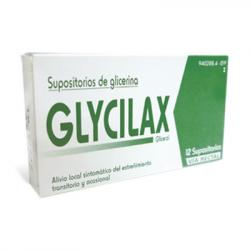 SUPOSITORIOS DE GLICERINA GLYCILAX ADULTOS (12 supositorios)
