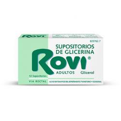 SUPOSITORIOS DE GLICERINA ROVI ADULTOS (12uds)