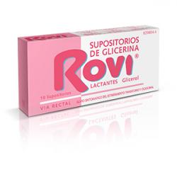 SUPOSITORIOS DE GLICERINA ROVI LACTANTES (10uds)