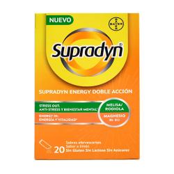 SUPRADYN ENERGY DOBLE ACCION (20 SOBRES LIMON)