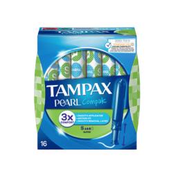 TAMPAX PEARL COMPAK SUPER (16uds)   