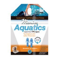 TAPONES AQUATICS NATACIÓN (2 UNIDADES)