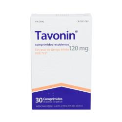 TAVONIN 120MG COMPRIMIDOS RECUBIERTOS CON PELICULA (30 comprimidos)