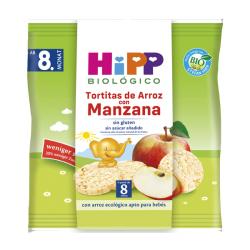 TORTITAS DE ARROZ CON MANZANA BIO (30G)