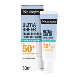 ULTRA SHEER FLUIDO INVISIBLE CONTROL GRASA SPF50 (50ML)