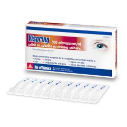 VISPRING 500 microgramos/ml COLIRIO (10 unidosis de 0,5ml)