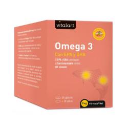 VITALART OMEGA 3 (30 PERLAS+ 30 CÁPSULAS)