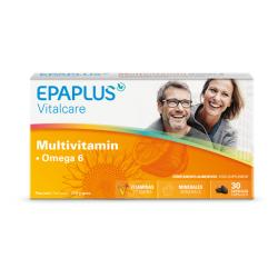 VITALCARE MULTIVITAMINICO VITAMINAS + OMEGA 6 (30 CAPS)