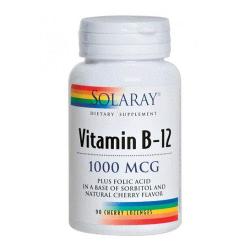 Vitamina B12 + Ácido Fólico 1000mcg (90 comp. SUBLINGUALES)