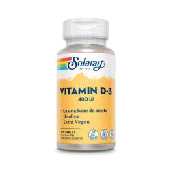 Vitamina D3 400 IU (120 perlas)