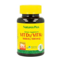 Vitamina D3/Vitamina K2 (90caps.VEGETARIANAS)