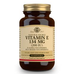 Vitamina E 200 UI 134 mg (50 Cápsulas blandas vegetales)