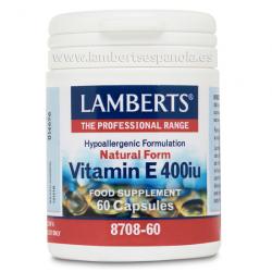 Vitamina E 400 UI (60 caps)