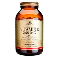 Vitamina E de fuente natural 268 mg (250 caps)