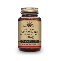 VITAMINA K2- Menaquinona-7 100mg  (50 Cápsulas vegetales)