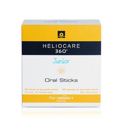 HELIOCARE 360 JUNIOR ORAL STICKS (20 SOBRES)