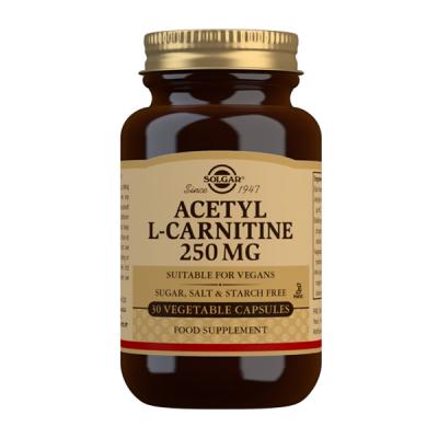 Acetil L-Carnitina 250mg (30 CÁPSULAS VEGETALES)