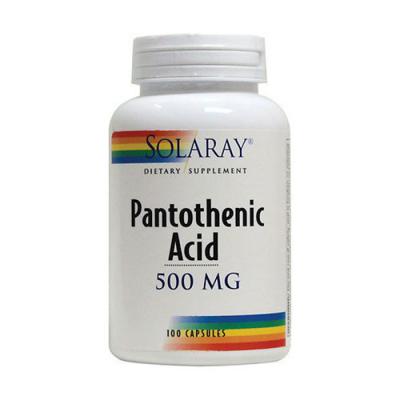 Ácido Pantoténico 500mg (100 caps)
