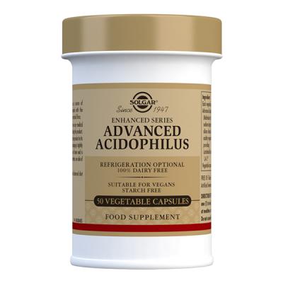 ACIDOPHILUS AVANZADO NO LACTEO (50 CAPS.VEGETALES)