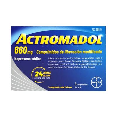 Actromadol® 660MG (8 COMPRIMIDOS)