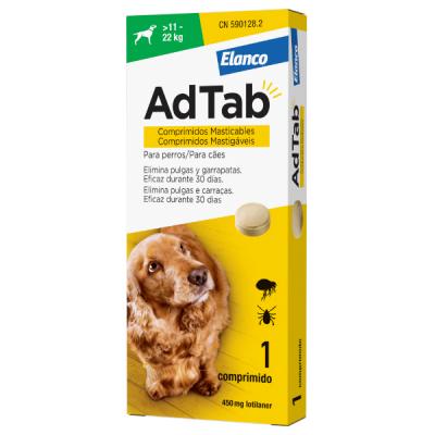 ADTAB 450MG PERROS 11-22KG (1 COMP.MASTICABLE )