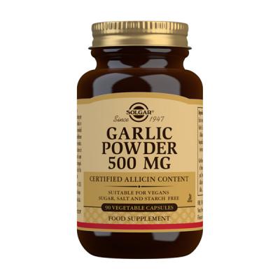 Ajo en Polvo de Cultivo Controlado 500mg (100 CÁPSULAS VEGETALES)