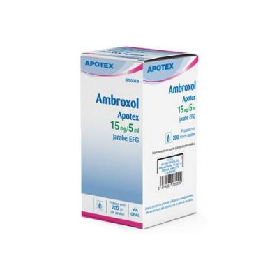 AMBROXOL APOTEX Jarabe 15mg/5ml (200ml)