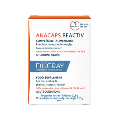 ANACAPS REACTIV CABELLO Y UÑAS (30CAPS)
