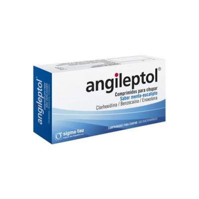 ANGILEPTOL SABOR MENTA-EUCALIPTO 30 COMPRIMIDOS