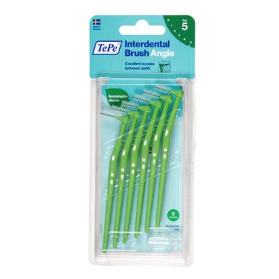ANGLE CEPILLO INTERDENTAL VERDE (6 UNIDADES)