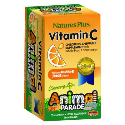 Animal Parade Vit. C- Niños (90comp. Masticables)