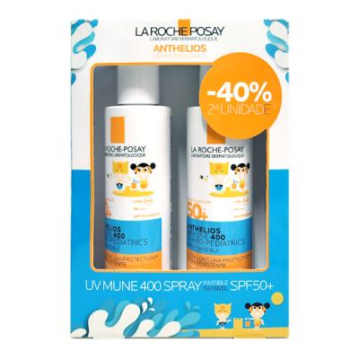 ANTHELIOS DUPLO SPRAY INVISIBLE NIÑOS SPF 50+ (200ML X 2 UNIDADES)	