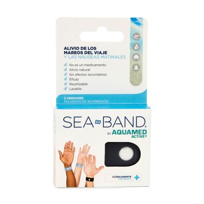 AQUAMED SEA BAND PULSERA ANTIMAREO ADULTO (2 Unidades)	