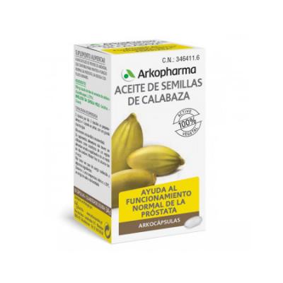 ARKOCÁPSULAS® ACEITE DE SEMILLAS DE CALABAZA (50caps)
