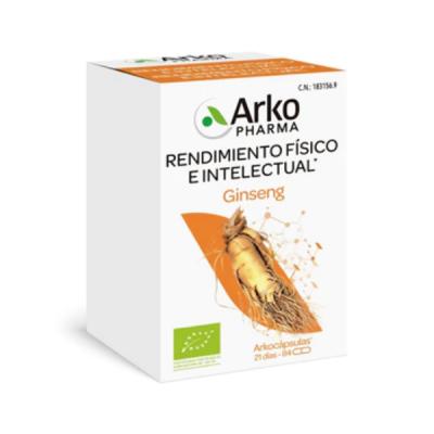 ARKOCÁPSULAS® GINSENG BIO (84 CÁPSULAS)