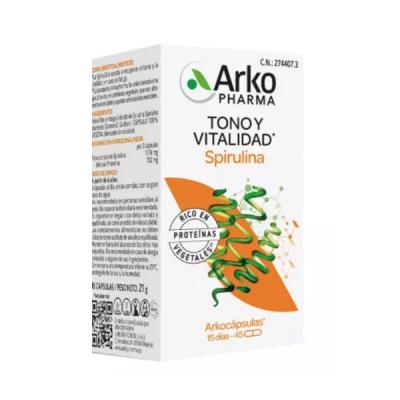 ARKOCAPSULAS SPIRULINA (45 CÁPSULAS)