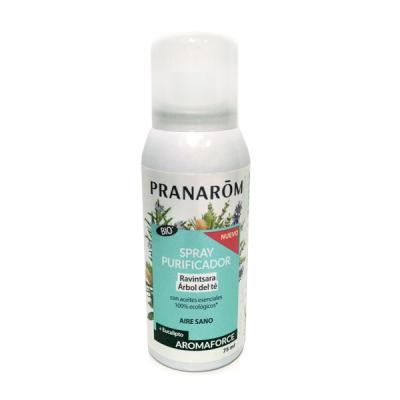 AROMAFORCE Spray Purificador Ravintsara + Arbol de te 100% BIO (75ML)
