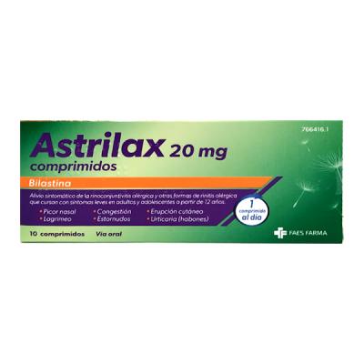 ASTRILAX 20MG (10 COMPRIMIDOS)