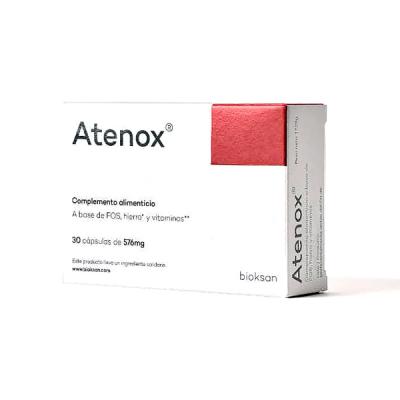 ATENOX Hierro, vitaminas y prebótico (30 CÁPSULAS)