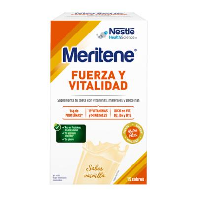 Batido Vainilla Fuerza y Vitalidad - Estuche (15x30g)