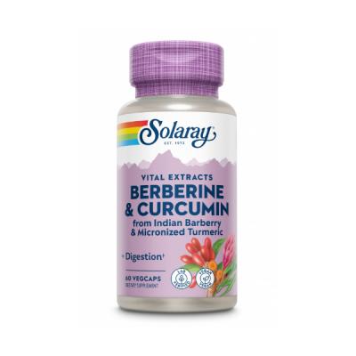 BERBERINE & CURCUMIN 600MG (60 VEGCAPS)