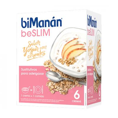 BeSLIM Crema Yogur con Cereales (6 CREMAS )
