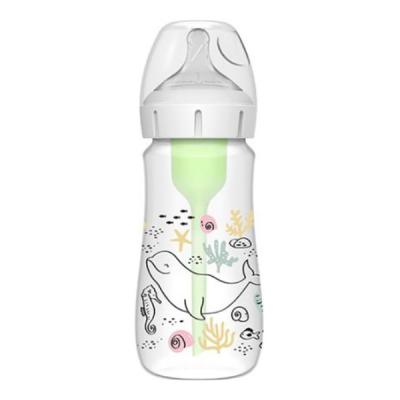 BIBERÓN OPTIONS PLUS BOCA ANCHA OCEÁNO (270ML)