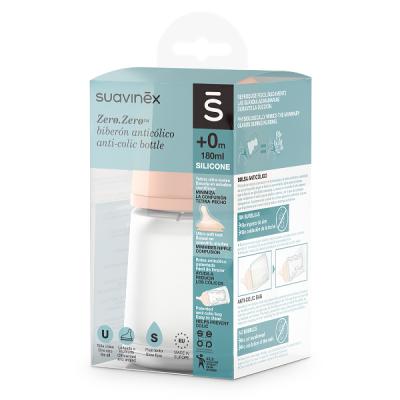 BIBERON ZERØ.ZERØ ANTI-COLICO FLUJO LENTO +0M (180ML)