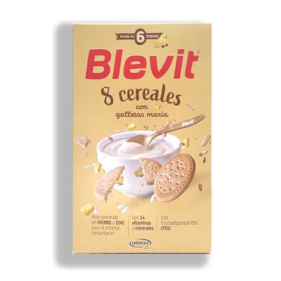 BLEVIT 8 CEREALES CON GALLETA MARIA +6M (500G)