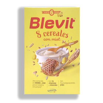 BLEVIT 8 CEREALES CON MIEL +6M (500G)