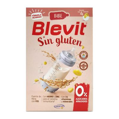 BLEVIT BIBE SIN GLUTEN +4M (500G) 