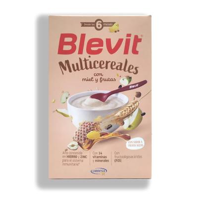BLEVIT MULTICEREALES CON MIEL Y FRUTA (500G)